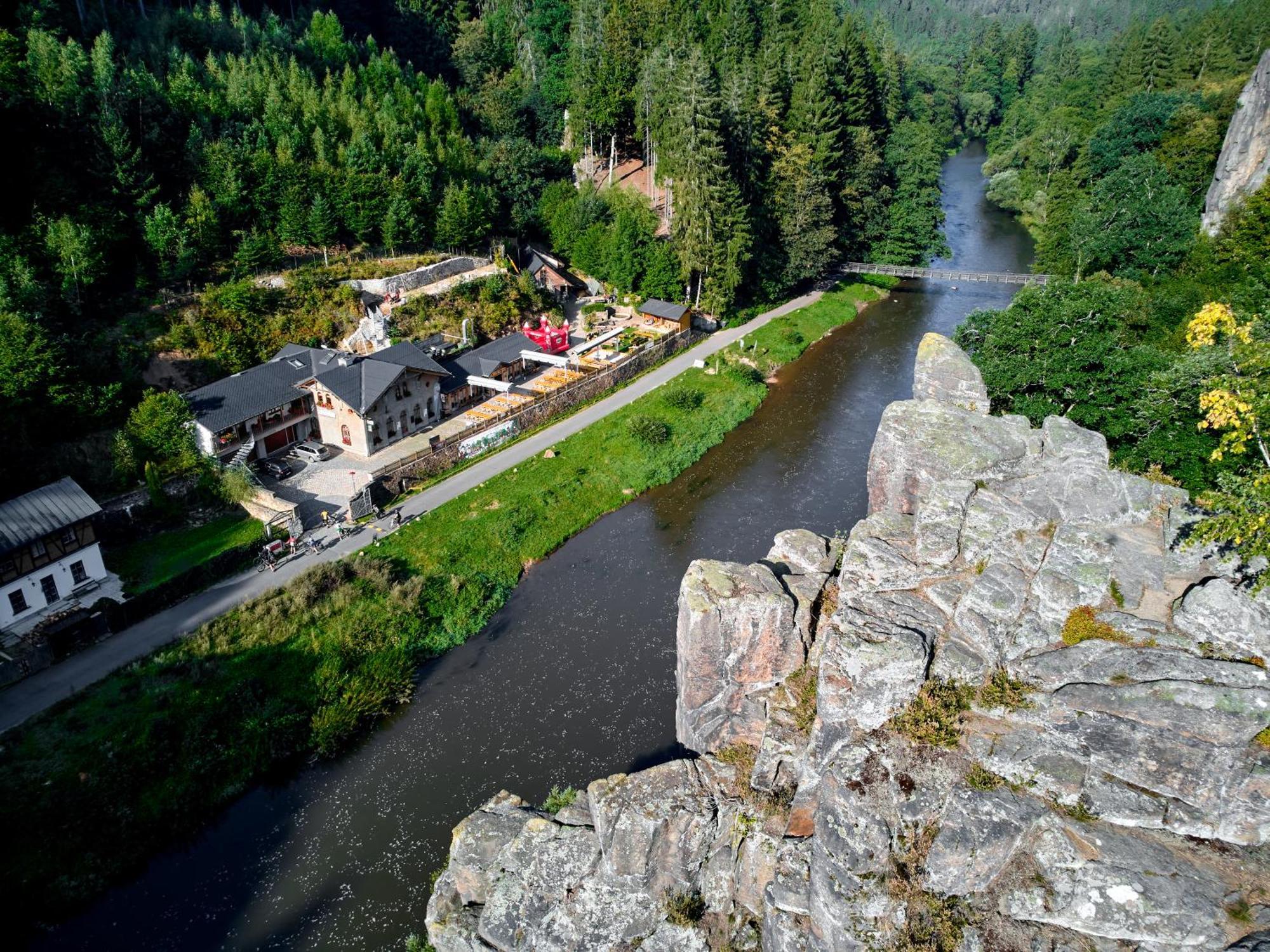 Apartmany Svatosske Skaly Loket Bagian luar foto